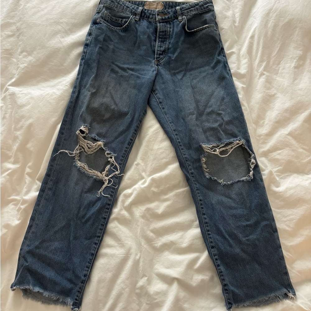 Free People Ripped Jeans